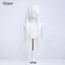 Load image into Gallery viewer, 73 Colors 100cm Long Straight Cosplay Wig Anime Compatible Universal Omopinenet Heat Resistant Synthetic Hair Wigs + Wig Cap
