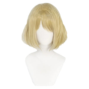 Biohazard Resistant 4 Remake Ashley Graham Evill Cosplay Wig Heat Synthetic Hair Halloween Accessories Carnival Disguise Props