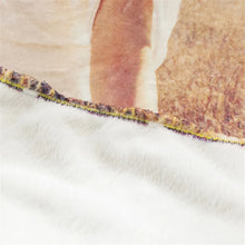 Load image into Gallery viewer, 1pc Wolf Head Blanket - Soft Flannel-like Texture, HD Digital Print - All-Season Couch, Bed, Camping Throw - Perfect Gift for Wo
