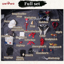 Load image into Gallery viewer, LAST BATCH UWOWO Ganyu Cosplay Genshin Impact Fanart Ganyu Plum Blossom Chinese Style Cosplay Bodysuit  Halloween Costumes
