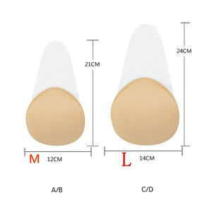 Adhesive Nipple Cover Bra Wireless Bralette Breast Sticky Silicone Bra Sexy Women Backless Strapless Invisible Bras for Women