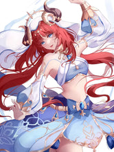 Load image into Gallery viewer, Genshin Nilou Niirou Cosplay Costume Full Set Wig Women Dancer Dress Carnival party Uniform Anime Halloween Costumes Outfits
