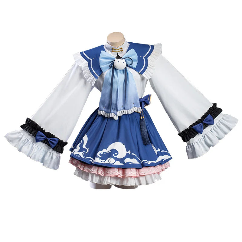 LAST BATCH UWOWO Genshin Impact Fanart Furina Chinese Style Lolita Dress Cosplay Costume