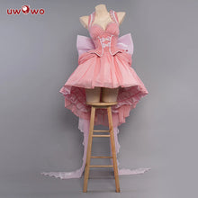 Load image into Gallery viewer, LAST BATCH UWOWO Anime/Mangaa Chii Cosplay Costume Lolita Pink Dress with Bowknot Clamp Halloween Christmas Chii Costumes Outfit
