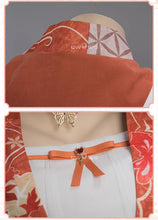 Load image into Gallery viewer, IN STOCK UWOWO Yoimiya Cosplay Maid Costume S-3XL Genshin Impact Fanart Cosplay Yoimiya Cosplay Yoimiya Maid Dress Halloween Cos
