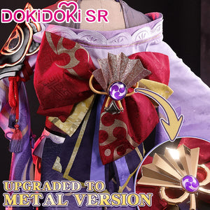 IN STOCK Raiden Shogun Baal Cosplay Game Genshin Impact Cosplay Costume DokiDoki-SR Shogun Baal Costume Raiden Ei Halloween