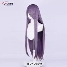 Load image into Gallery viewer, 73 Colors 100cm Long Straight Cosplay Wig Anime Compatible Universal Omopinenet Heat Resistant Synthetic Hair Wigs + Wig Cap
