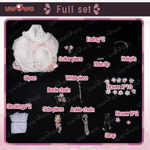 Load image into Gallery viewer, IN STOCK UWOWO Dorothy Cosplay Game NIKKEe Dorothy Feast on Peachland Chinese Style Dress Cosplay Costume Halloween Costume
