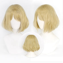 Load image into Gallery viewer, Biohazard Resistant 4 Remake Ashley Graham Evill Cosplay Wig Heat Synthetic Hair Halloween Accessories Carnival Disguise Props

