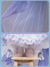 Load image into Gallery viewer, 【Wetrose】In Stock Kokomi Maid Cosplay Costume Genshin Impact Artist&#39;s Exclusive Fanart Sangonomiya Dress Set Wig Halloween Xmas
