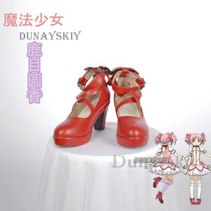 Cosplay Anime Kaname Madoka Cosplay Costume Magica Kaname Dress Wig Kaname Madoka Party Dress Outfits