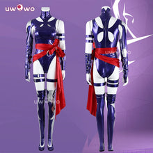 Load image into Gallery viewer, UWOWO Collab Series: Game Psylockeee Cosplay Women Bodysuit Blue Costume Halloween Costume
