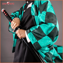 Load image into Gallery viewer, LAST BATCH UWOWO Tanjirouu Cosplay New Design Cosplays Tanjirouu Kamado Corps Haori Halloween Costumes
