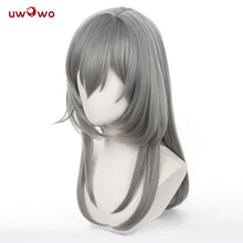 Load image into Gallery viewer, IN STOCK UWOWO Honkai Star Rail: Stelle Cosplay Wig Trailblazer Cosplay Wig Gray Heat Resistant Women Long Hair
