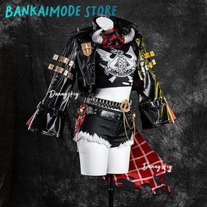 Game Zenless Zone Zero Lucy Cosplay Costume Goth Lolita Dress Wig Mask Helmet Uniform ZZZ Role-playing Anime Party Suit XS-2XL
