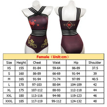 Load image into Gallery viewer, Ganyu Hutao Wanderer Nilou Yae Miko Keqing Swimsuit Cosplay Genshin Impact Costume Women Bikini Outfits Halloween Carnival Suit
