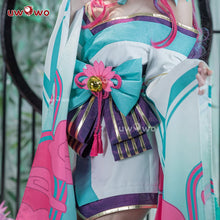Load image into Gallery viewer, PRE-SALE UWOWO LOL Ahri Cosplay Costume League of Legends Spirit Blossom Cosplay Ahri New The Nine-Tailed Foxx Halloween Oufit
