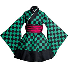 Load image into Gallery viewer, Demon Slayer Anime Inosuke Kamado Nezuko Cosplay Costume Kochou Shinobu Halloween Maid Dress Outfit For Women
