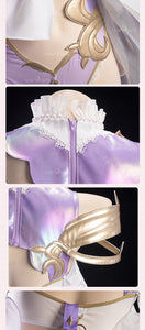IN STOCK UWOWO Elysia Cosplay Game Honkai Impact 3: Elysia Bride Fanart Cosplay Costume With Headwear Halloween Costume