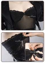 Load image into Gallery viewer, IN STOCK UWOWO Nierr: Automataa 2B Bunny Suit Cosplay YoRHaa No. 2 Type B Cosplay Coat with Bodysuit Halloween Costumes Costume
