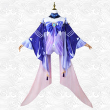 Load image into Gallery viewer, Genshin Impact Cosplay Sangonomiya Kokomi Game Cosplay Costumes Wig Shoes Hat Anime Suits Halloween Party Disfraz Mujer Women
