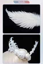 Load image into Gallery viewer, PRE SALE UWOWO Janus Cosplay Game Azurr Lanee Janus Oath Wedding Dress Bride Cosplay Costume Halloween Costume
