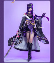 Load image into Gallery viewer, LAST BATCH UWOWO Genshin Impact Fanart Raiden Shogun Taisho Kimono Cosplay Costume
