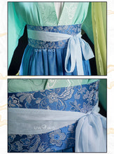 Load image into Gallery viewer, IN STOCK UWOWO Maomao Cosplay Anime The Apothecaryy Diariess Maomao Frog Green Hanfu Style Hunt Cosplay Costume New suit
