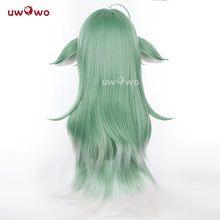 Load image into Gallery viewer, IN STOCK UWOWO Honkai Star Rail Huohuo Cosplay Wig HSR Huo Huo Cosplay Wigs Green Middle Hair
