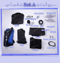 Load image into Gallery viewer, IN STOCK UWOWO Sunday Cosplay Game Honkai Star Rail Sunday Black Suit Cosplay Costume Man Male Costume Halloween Costume

