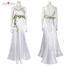 Load image into Gallery viewer, UWOWO Aerithh Cosplay Collab Series: 7 Rebirthh FF-7 Aerithh White Gown Cosplay Costume Woman Dress
