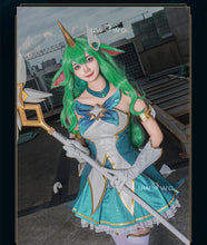 Load image into Gallery viewer, IN STOCK UWOWO Soraka Cosplay League of Legends/LOL: Star Guardian Soraka SG Cosplay Costume Dress Halloween Cos

