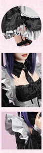 IN STOCK Kitagawa Marin Kuroe Shizuku Cosplay Costume Anime Cosplay DokiDoki-SR Women Cute Cosplay Maid Dress Halloween Costume