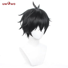 Load image into Gallery viewer, IN STOCK UWOWO Honkai Star Rail: Dan Heng Cosplay Wig Black Short Hair
