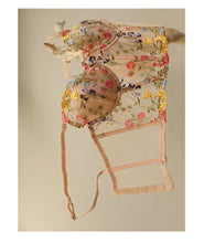 Load image into Gallery viewer, Sexy Embroidery Lingerie Lace Floral Women Underwear Bones Push Up Bra Romantic Girl Bras And Panties Set Female Beautiful Sets
