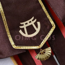 Load image into Gallery viewer, High Quality Yae Miko Cosplay Costume Uniform Jacquard Fabric Wig Chinese Style Halloween Costumes for Women Game  Anime
