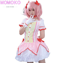 Load image into Gallery viewer, Cosplay Anime Magical Girl Kaname Madoka Cosplay Costume Bow Arrow Magica Kaname Dress Wig Kaname Madoka Outfits for Comic Con
