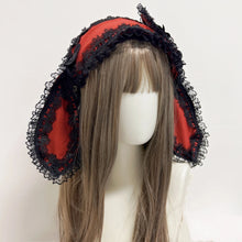 Load image into Gallery viewer, Cute Rabbit Bow Lop Kawaii Lolita Headband Girl Fashion Headdress Black Red Pink Blue Lovely Headwear Cosplay Accessory
