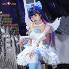 Load image into Gallery viewer, UWOWO Cosplay Stockingg Anarchyy Angell Cosplay Costume Dress with Wings Full Set Halloween Costumes
