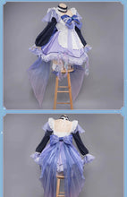 Load image into Gallery viewer, 【Wetrose】In Stock Kokomi Maid Cosplay Costume Genshin Impact Artist&#39;s Exclusive Fanart Sangonomiya Dress Set Wig Halloween Xmas
