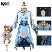 Load image into Gallery viewer, 【Wetrose】 In Stock Genshin Impact Nilou Niirou Cosplay Costume Sumeru Full Set Game Demon Girl Party Halloween
