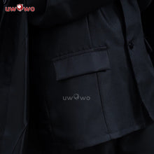 Load image into Gallery viewer, UWOWO Dazaii Cosplay Costume Dazaii Osamuu Long Black Coat Shirt Pants Cosplay Outfit
