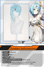 Load image into Gallery viewer, UWOWO Seed Wig Game Zenless Zone Zero ZZZ Seed Cosplay Wig Blue Hair Long Hair Halloween Wig
