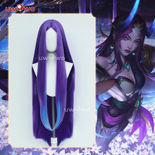 Load image into Gallery viewer, UWOWO Irelia Wig Game League of Legends/LOL: Spirit Blossom Irelia Cosplay Wig Long Hair Purple Wig Halloween Wig
