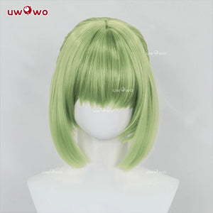 IN STOCK UWOWO C.C. Cosplay Codee Geasss: C.C. CC Purple Cheongsam Cosplay Costume Purple Dress Halloween Costume