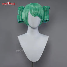 Load image into Gallery viewer, UWOWO League of Legends/LOL: Gwen Prestige Crystal Rose Wildd Rift WR ASU Cosplay Wig High Quality Light Green Hair
