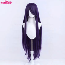 Load image into Gallery viewer, High Quality Anime 100Cm Long Staight Cosplay Wig Black White Red Pink Brown Gold Blue Blonde Purple Heat Resistant Hair Wigs
