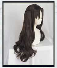 Load image into Gallery viewer, UWOWO Tohsakaa Rinn Cosplay Wig Ishtar Cosplay Wig Cosplay Wig 80cm Long Brown Double Tail
