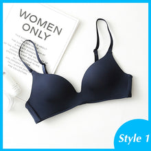 Load image into Gallery viewer, Seamless Bras for Women Push Up Bras No Wire Brassiere A B Cup Underwear Sexy Bralette Three Quarters(3/4 Cup)  Lingerie
