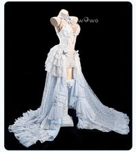 Load image into Gallery viewer, PRE SALE UWOWO Cheshire Cosplay Game Azur Lane Cheshire Oath Wedding Dress Bride Boudoir Cosplay Costume Halloween Costume

